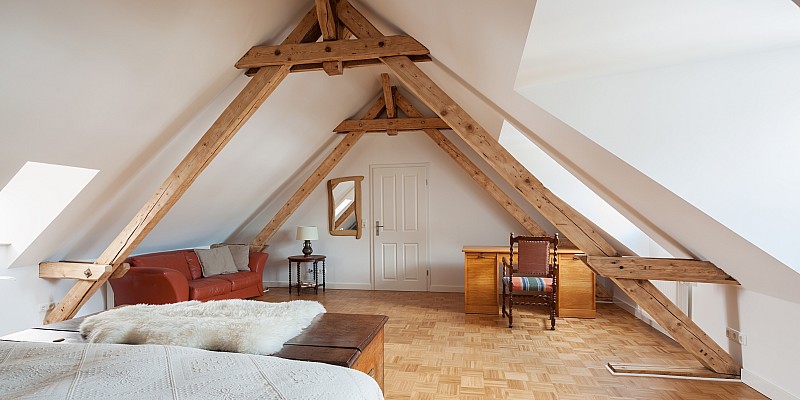 Bild zur Dachausbau, zeigt eine visuelle Darstellung des Service.